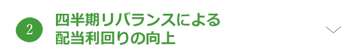 リバランス頻度の向上